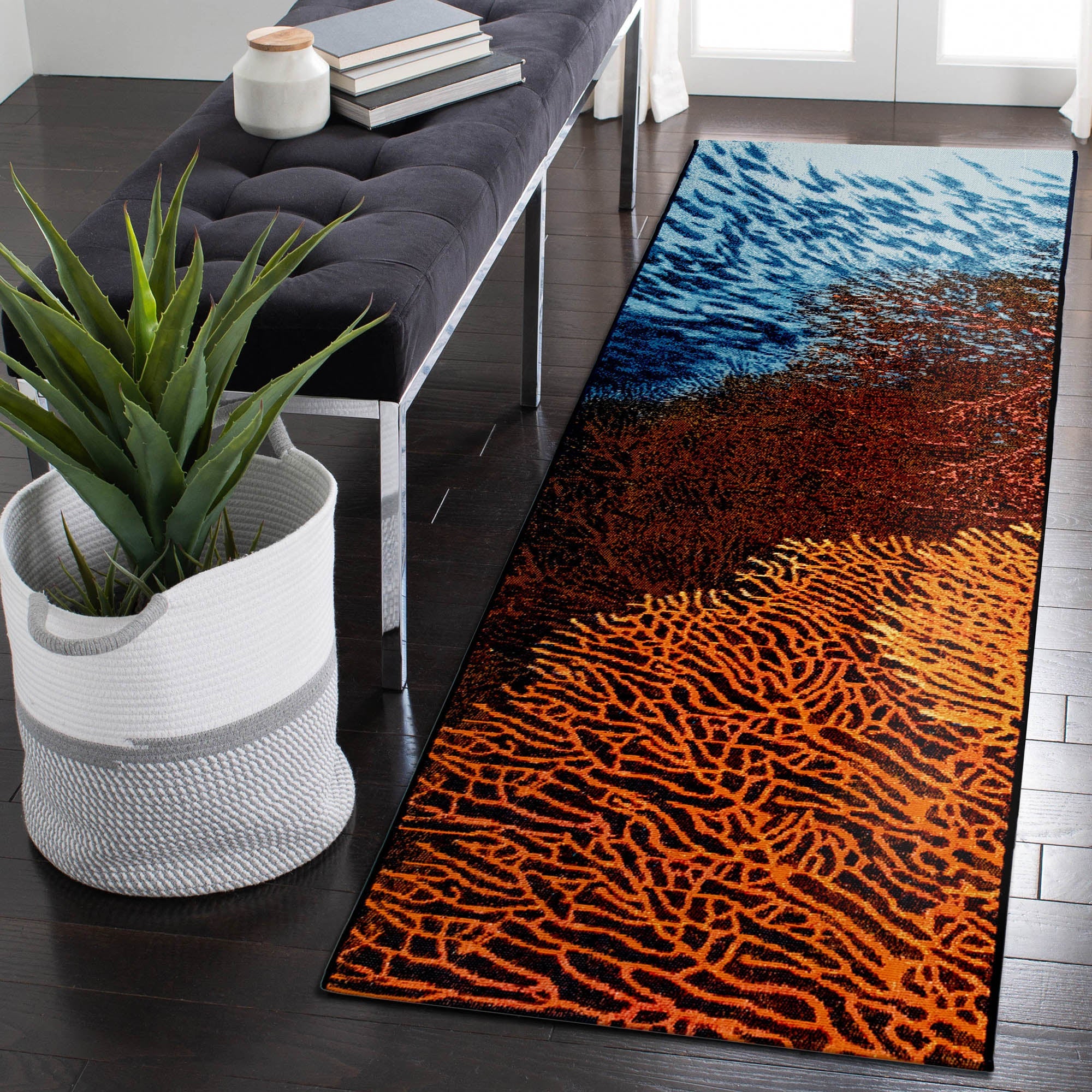 Marina Coral Indoor Outdoor Area Rug