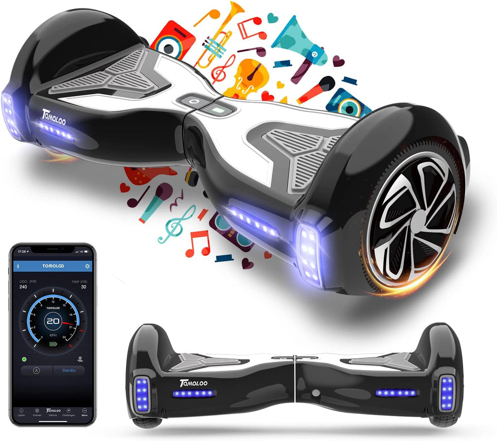 6.5" Self Balancing Scooter with Bluetooth Speaker and LED Lights K9925