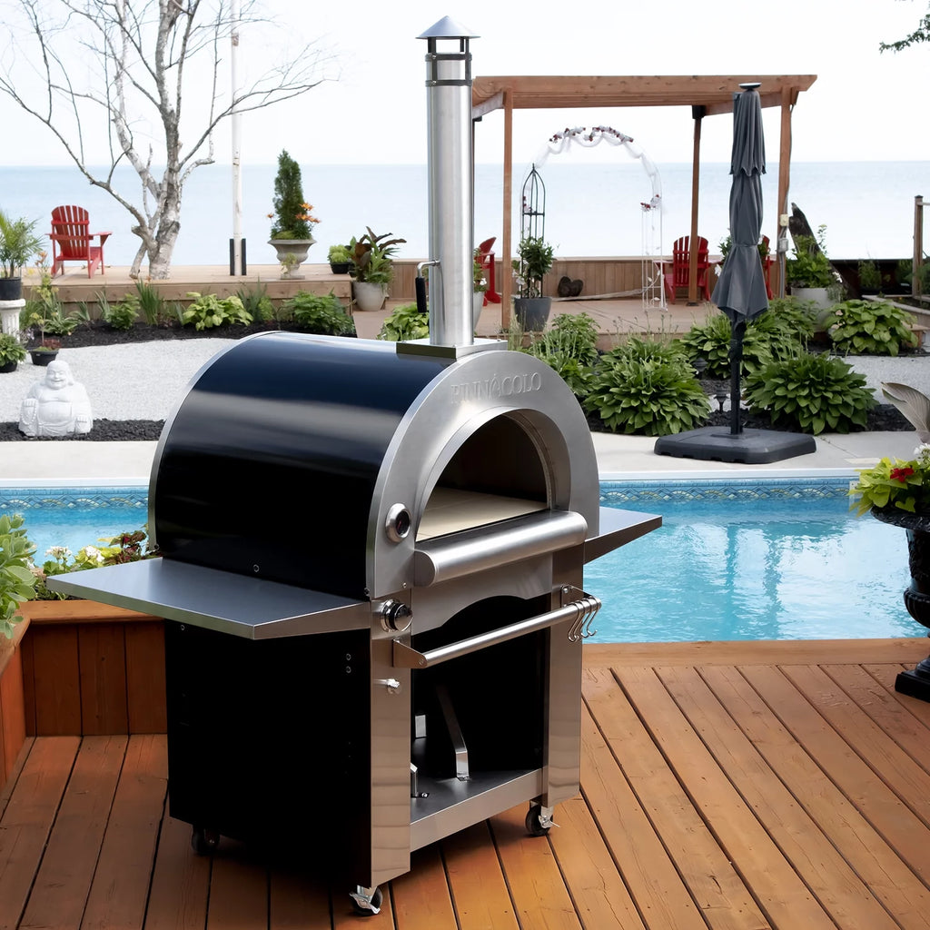 Wood GAS Pizza Oven with Accessories F259868