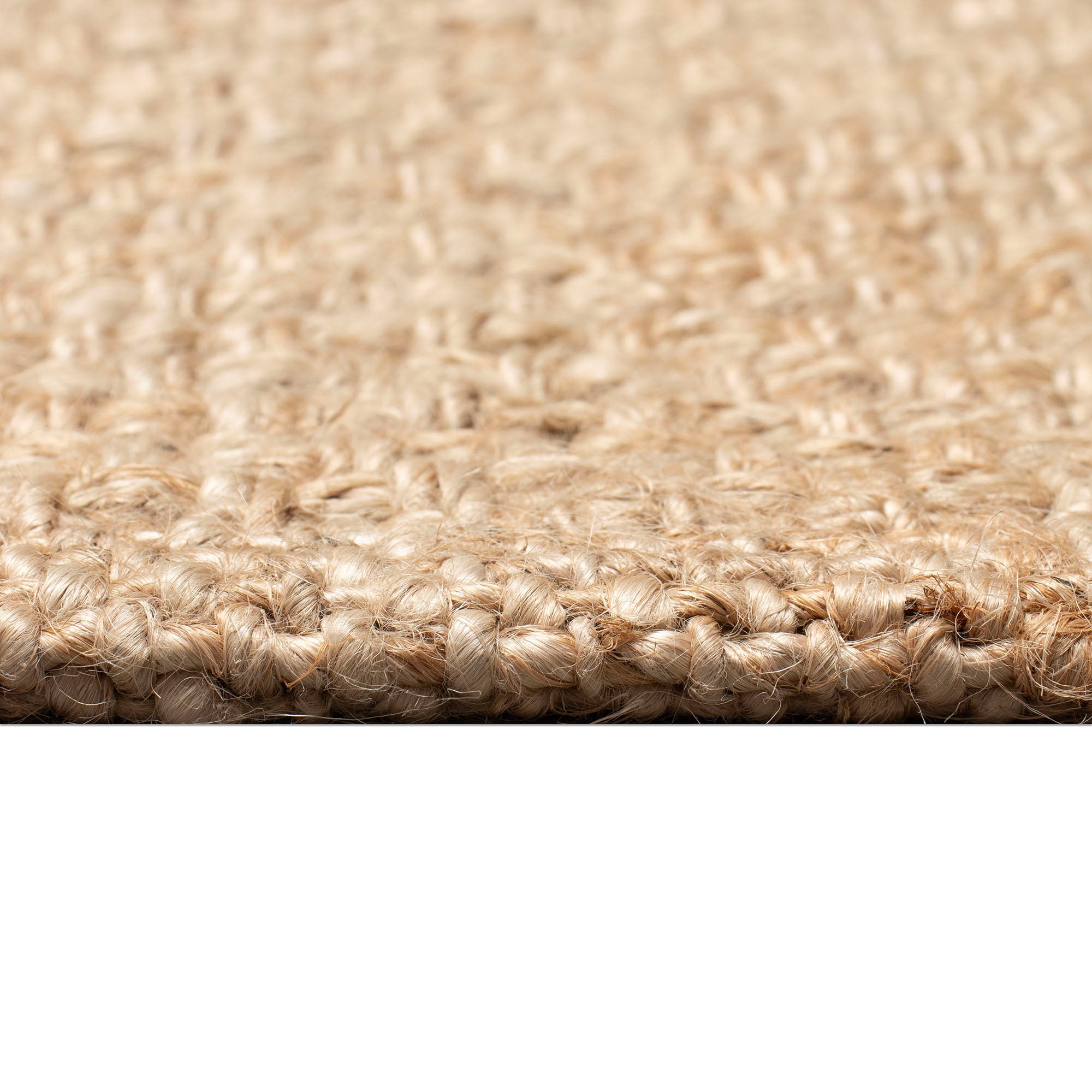 Playa Plain Jute Indoor Non-Skid Kitchen Mat