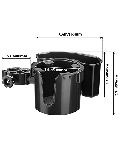 Wheelchair Cup Holder with Small Storage Box H6270