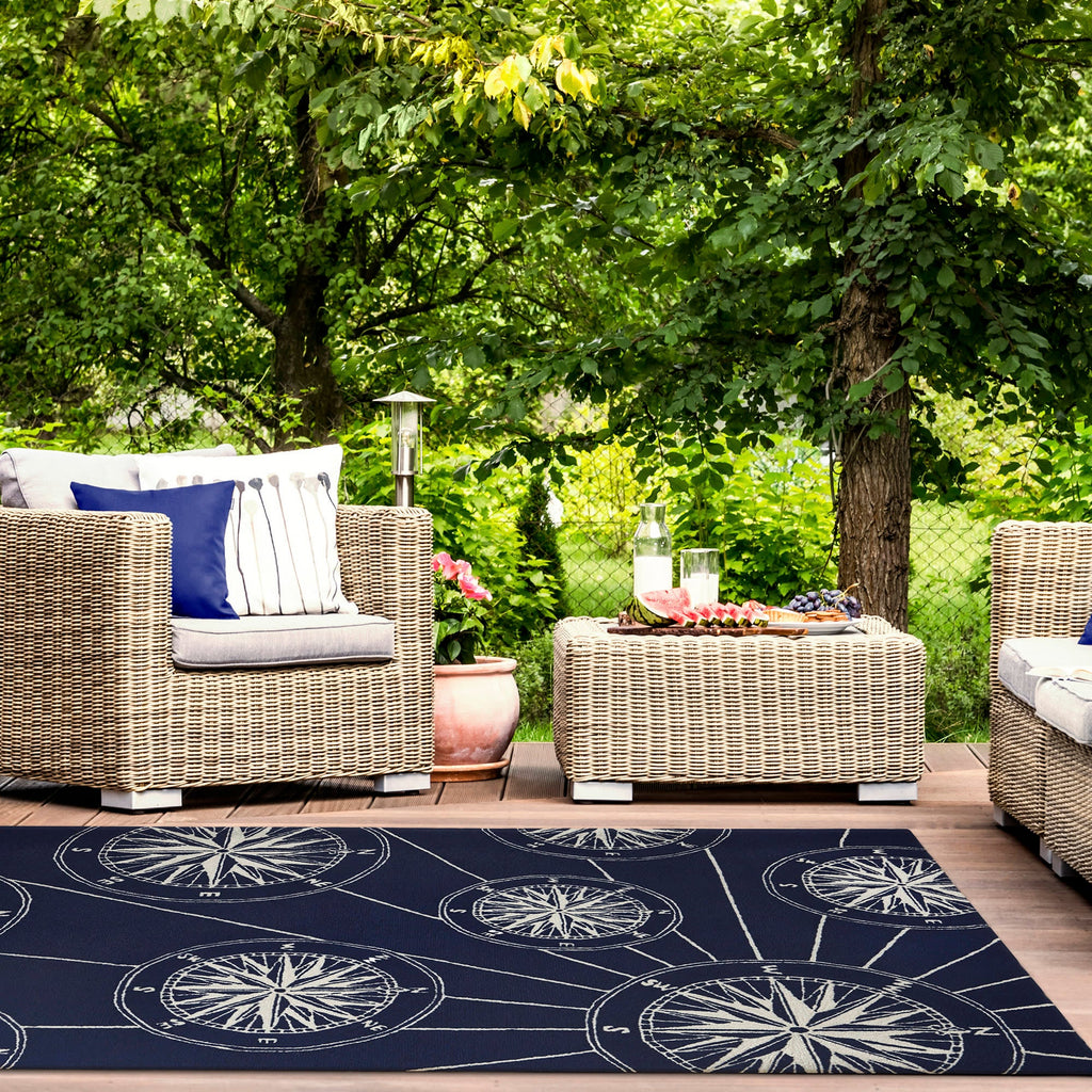 Frontporch Compass Indoor Outdoor Mat