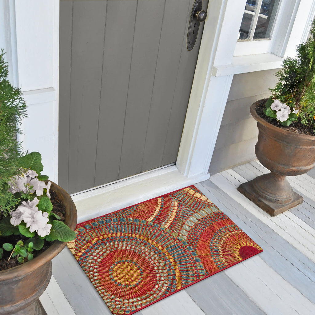 Esencia Circles Indoor Outdoor Mat