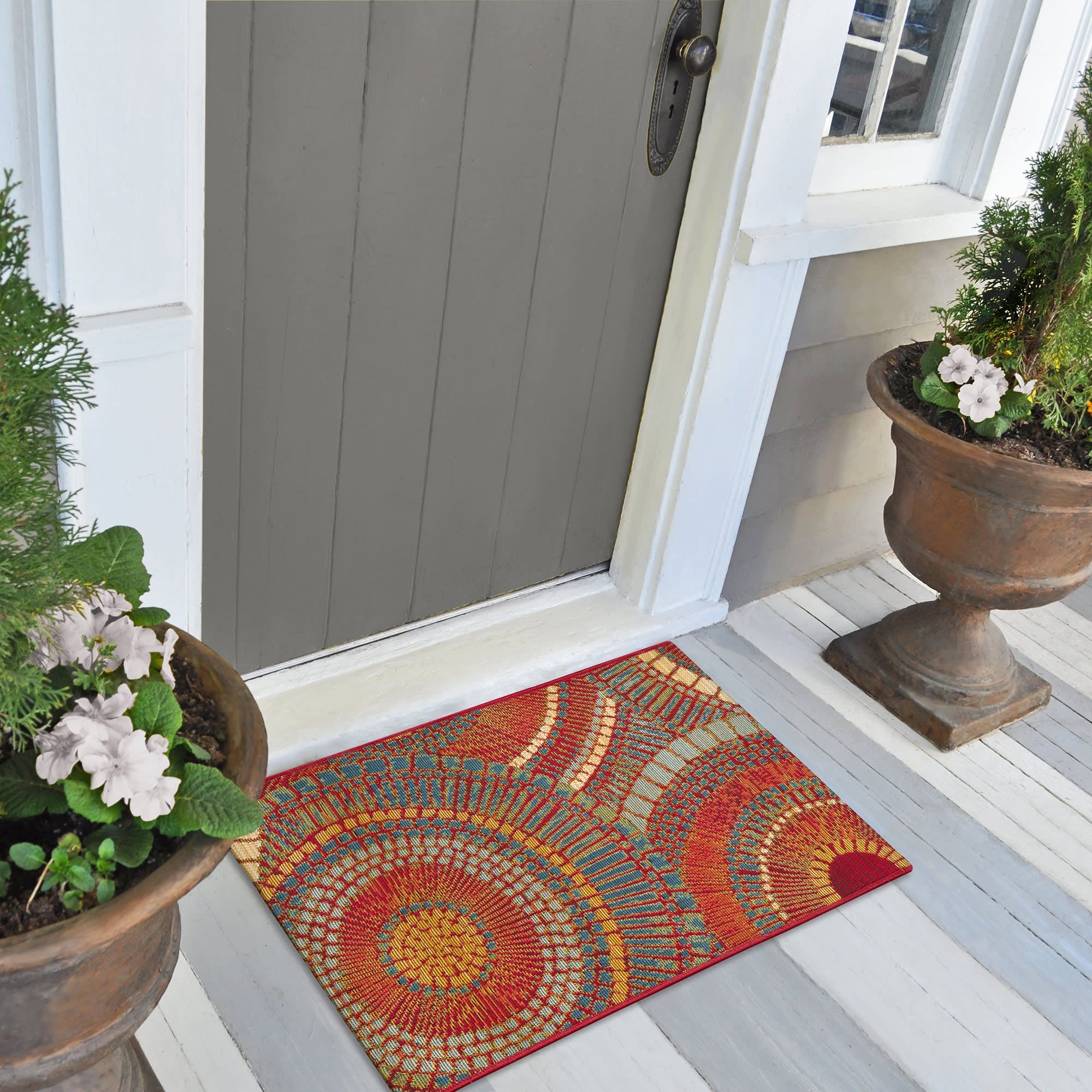 Esencia Circles Indoor Outdoor Mat