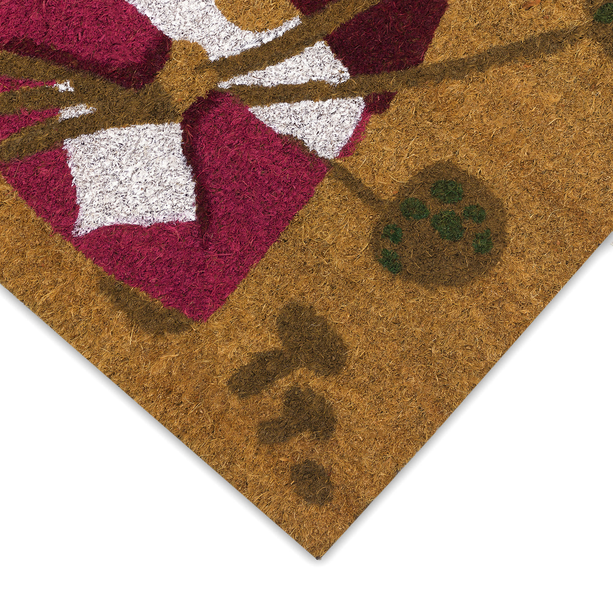Natura Welcome Gnome Coir Doormat with Non-Slip Backing