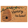 Natura Honey I'm Home Coir Doormat with Non-Skid Backing