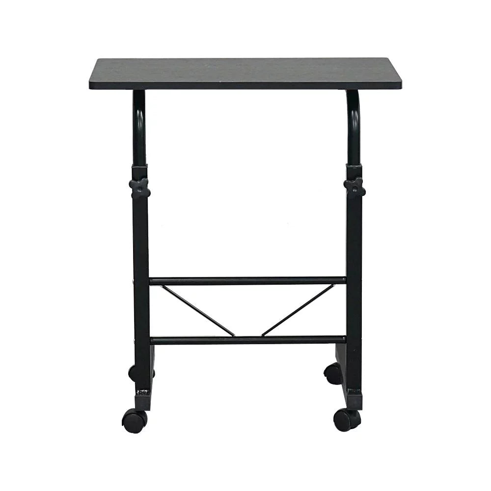 Black Mobile Laptop Desk Adjustable Side Table I530942