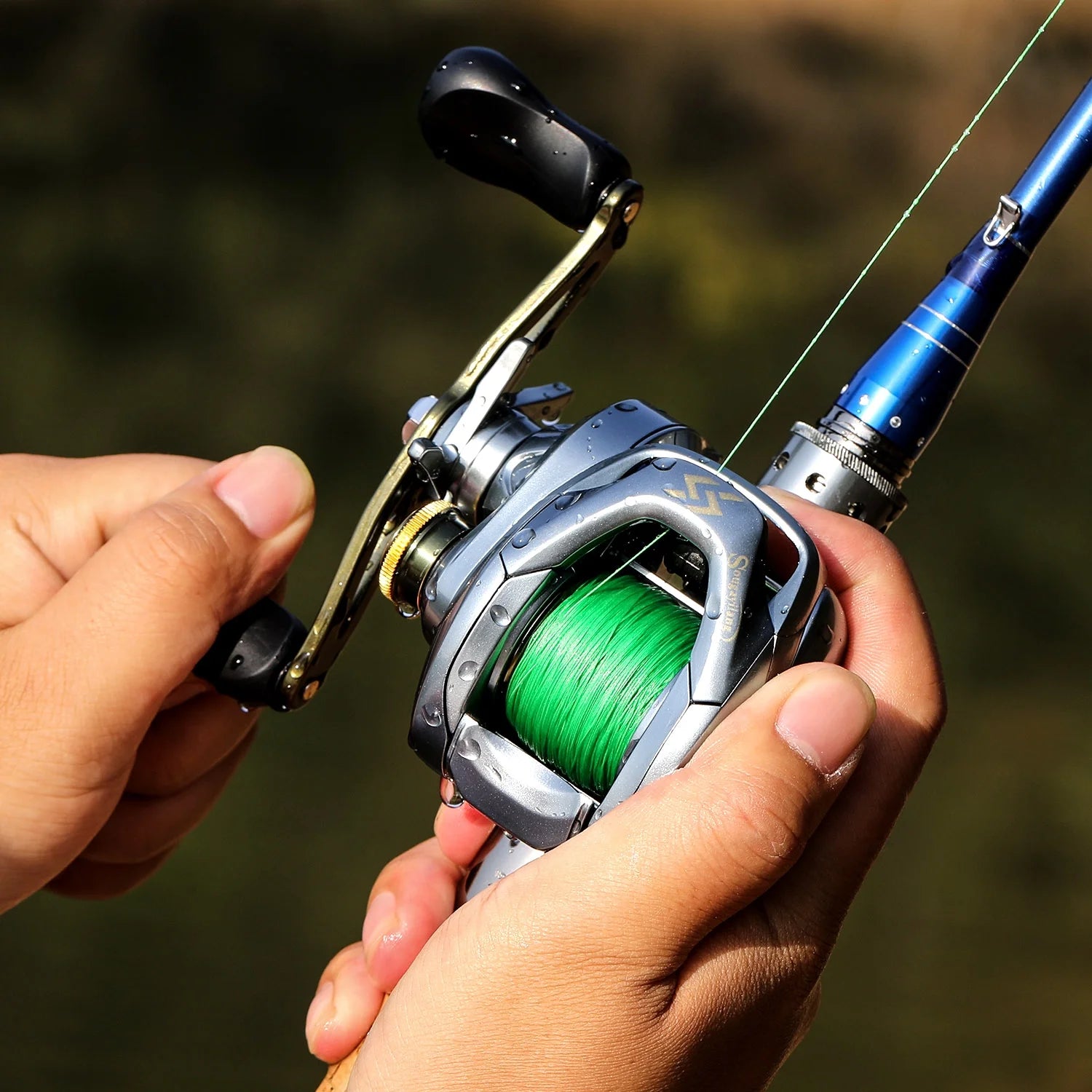 11+1BB High Speed Two-Tone Baitcasting Reel P503