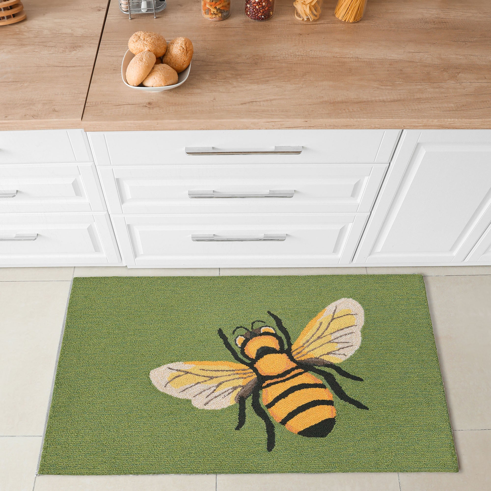 Frontporch Bee Indoor Outdoor Mat