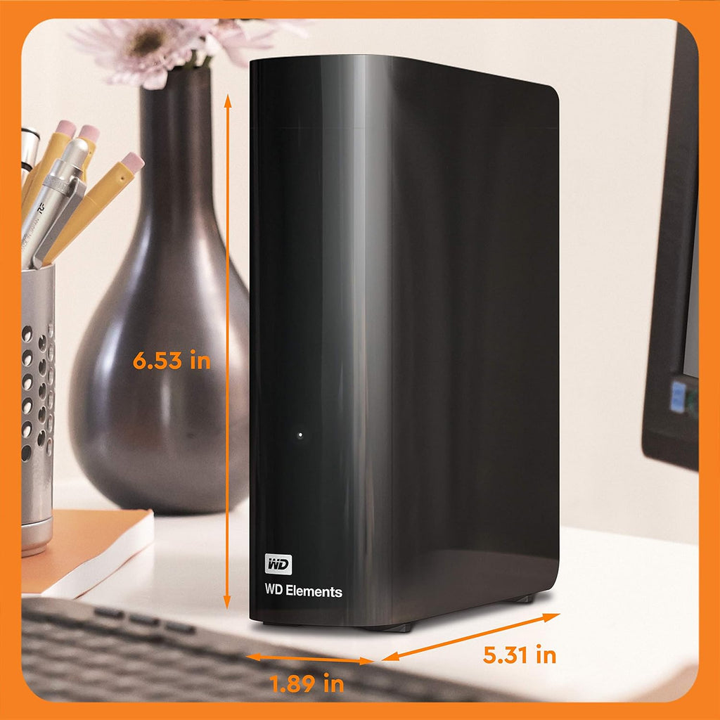 10TB Desktop Hard Drive & 2TB Portable External Hard Drive Z67055