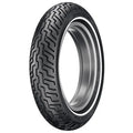 D402 Front Motorcycle Tire MH90-21 (54H) Slim White Wall U20310
