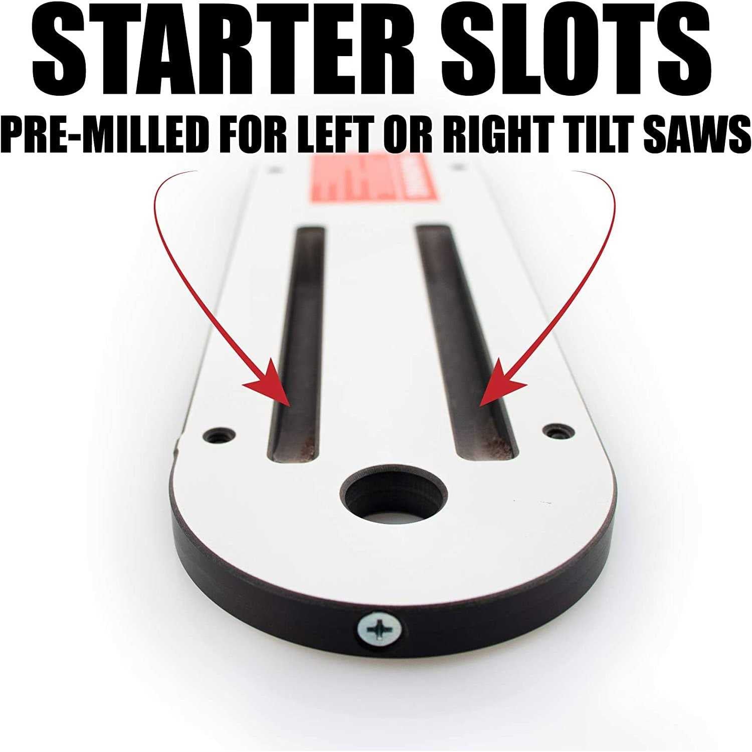 Delta Uni / Contractor & Large Grizzly Phenolic Zero Clearance Insert / Dado Throat Plate M47789
