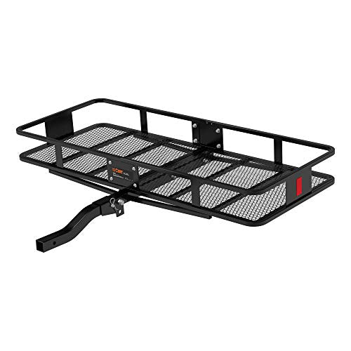 60 x 24-Inch Black Steel Cargo Carrier R6593