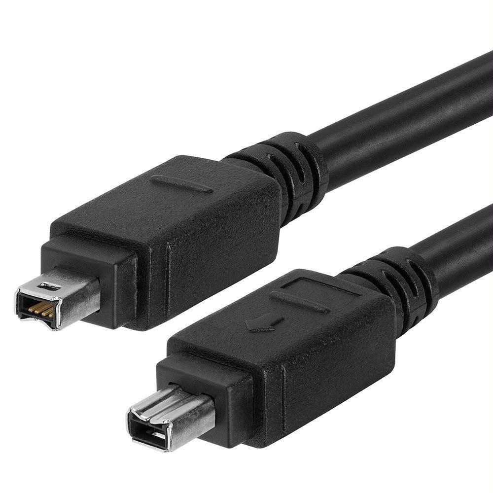 Black 10ft Firewire DV Cable M214