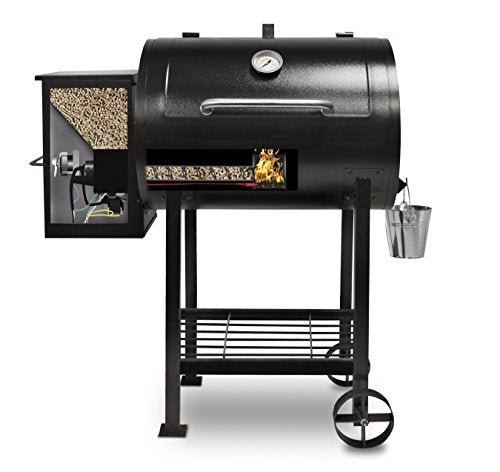 Black Pellet Grill, 482 Square Inches Y129