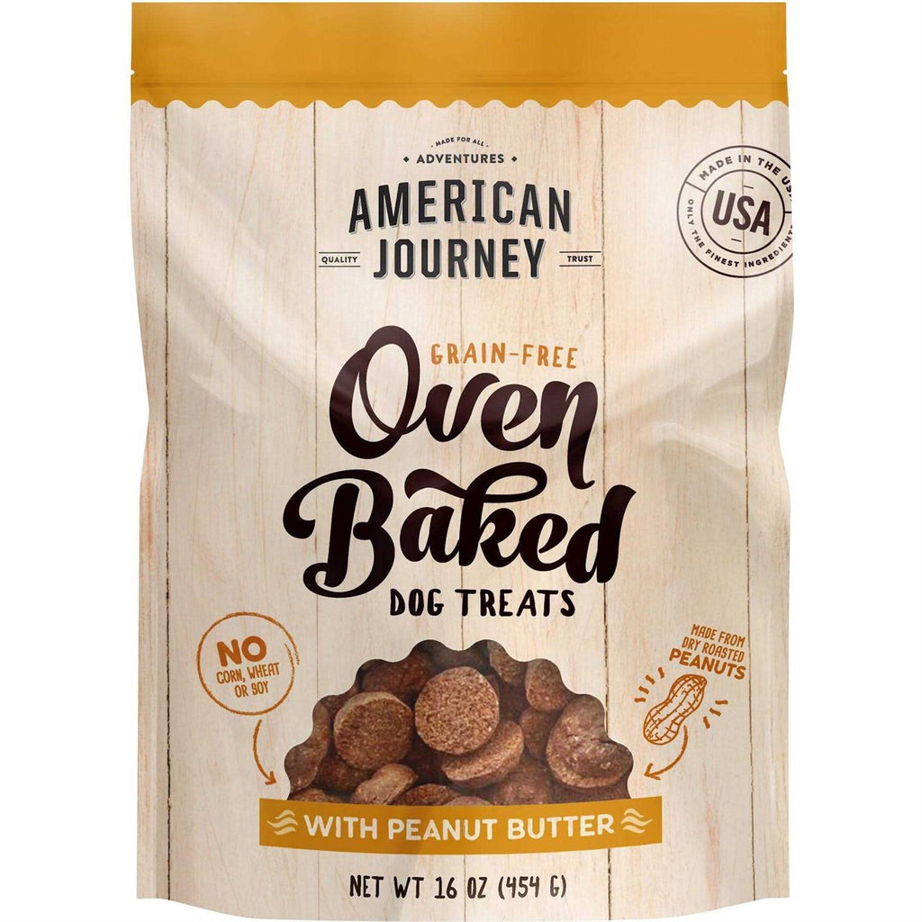 Peanut Butter Grain-Free Oven Baked Crunchy Biscuit Dog Treats C464209