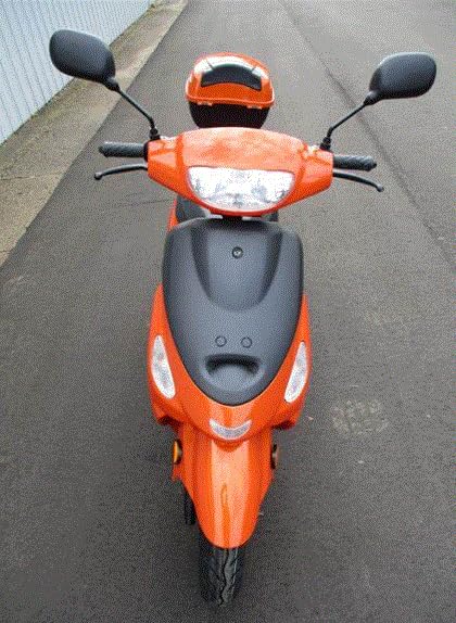49cc 50cc street legal fully automatic scooter moped with Matching trunk R856