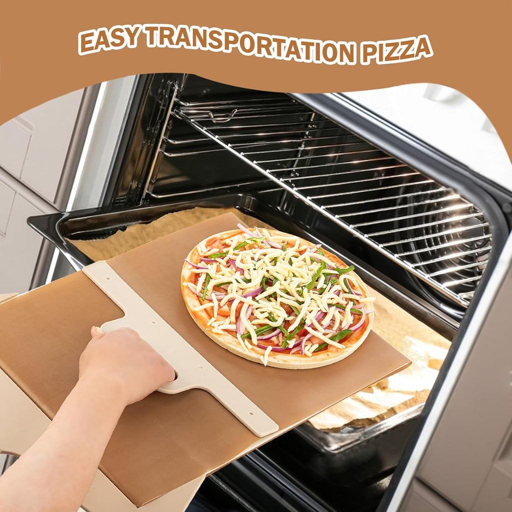 12 inch Non-Stick Pizza Peel with Handle J74725