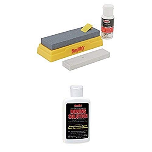 2-Stone Sharpening Kit with 4-Ounce Honing Solution Z374