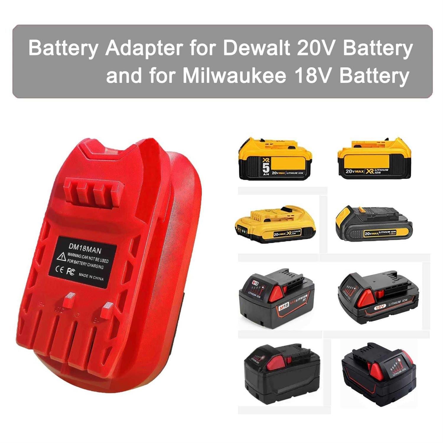 Adapter for Craftsman V20 Cordless Tools S536461