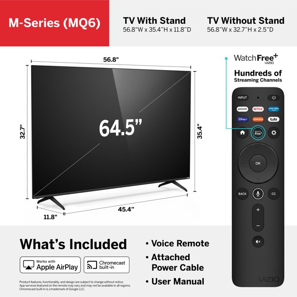 65 Class 4K UHD Smart TV M151454