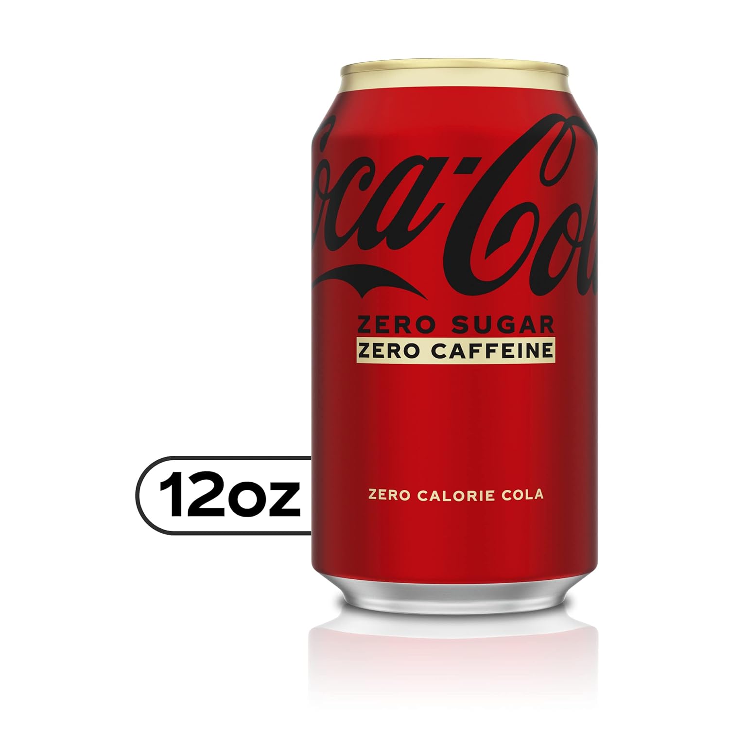 Zero Caffeine-Free Soda, 12 Fl Oz (pack of 12) U9427