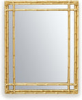 Golden Bamboo Hanging Standing Mirror L10906