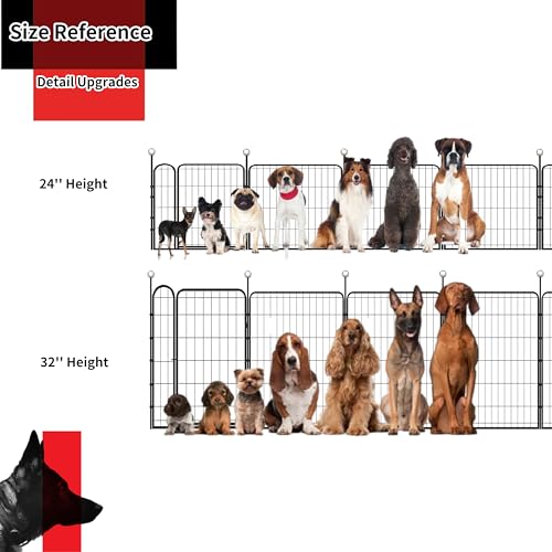 Heavy Duty Dog Playpen 36'' High 12 Panels C897