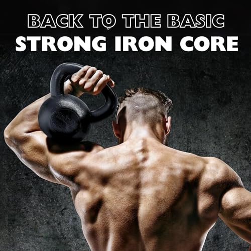 5-80 lbs Cast Iron Kettlebell U5920