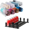 Stackable Water Bottle Organizer for Cabinet, Holds up to 15 Cans Z795