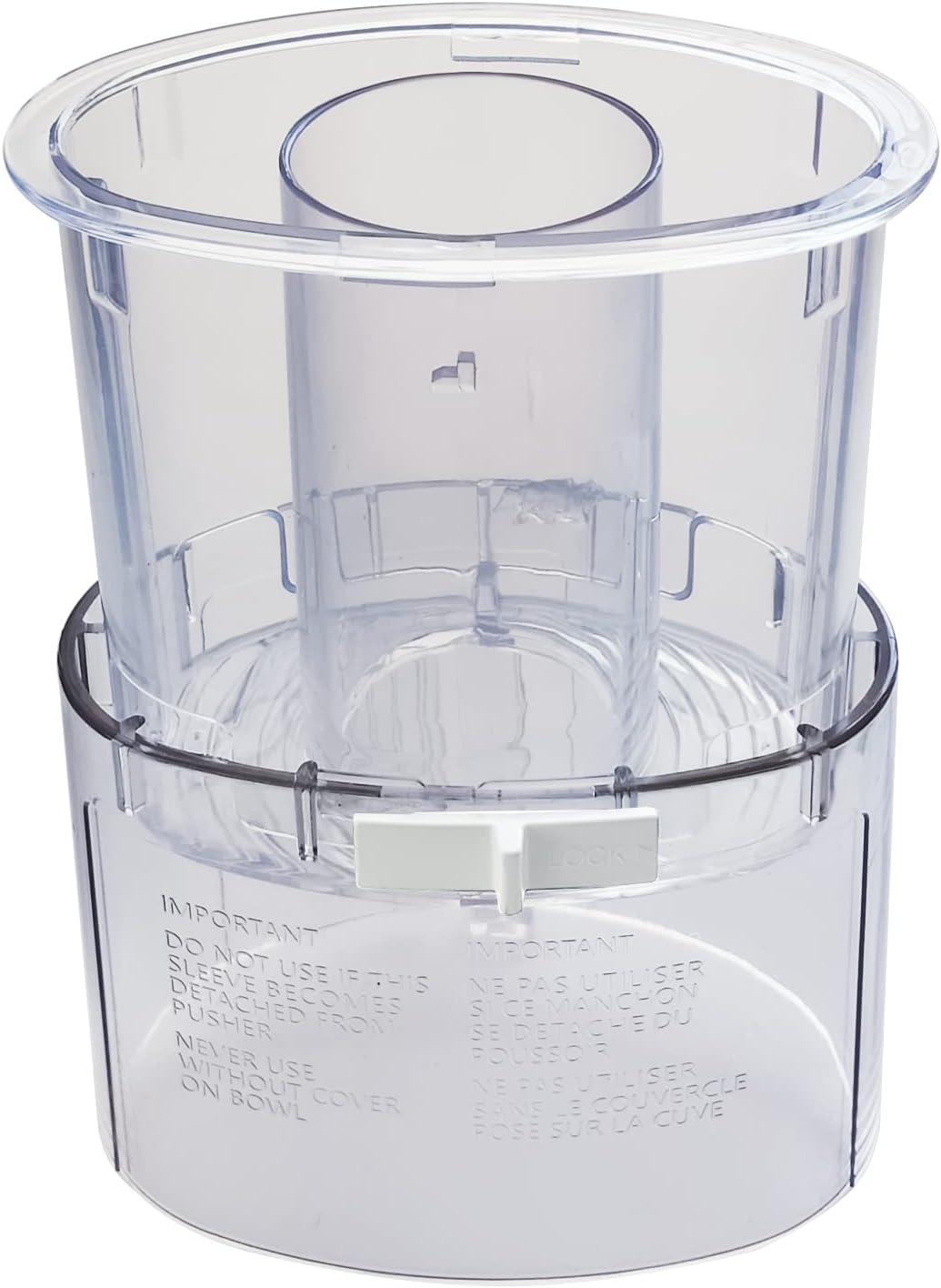 Large Pusher and Sleeve Assembly for Food Processors A36189