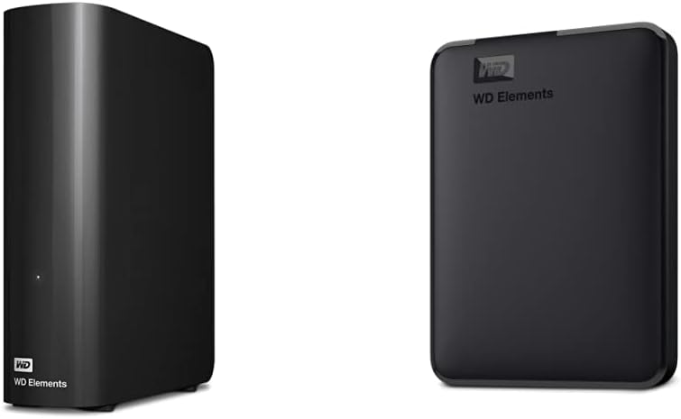 10TB Desktop Hard Drive & 2TB Portable External Hard Drive Z67055