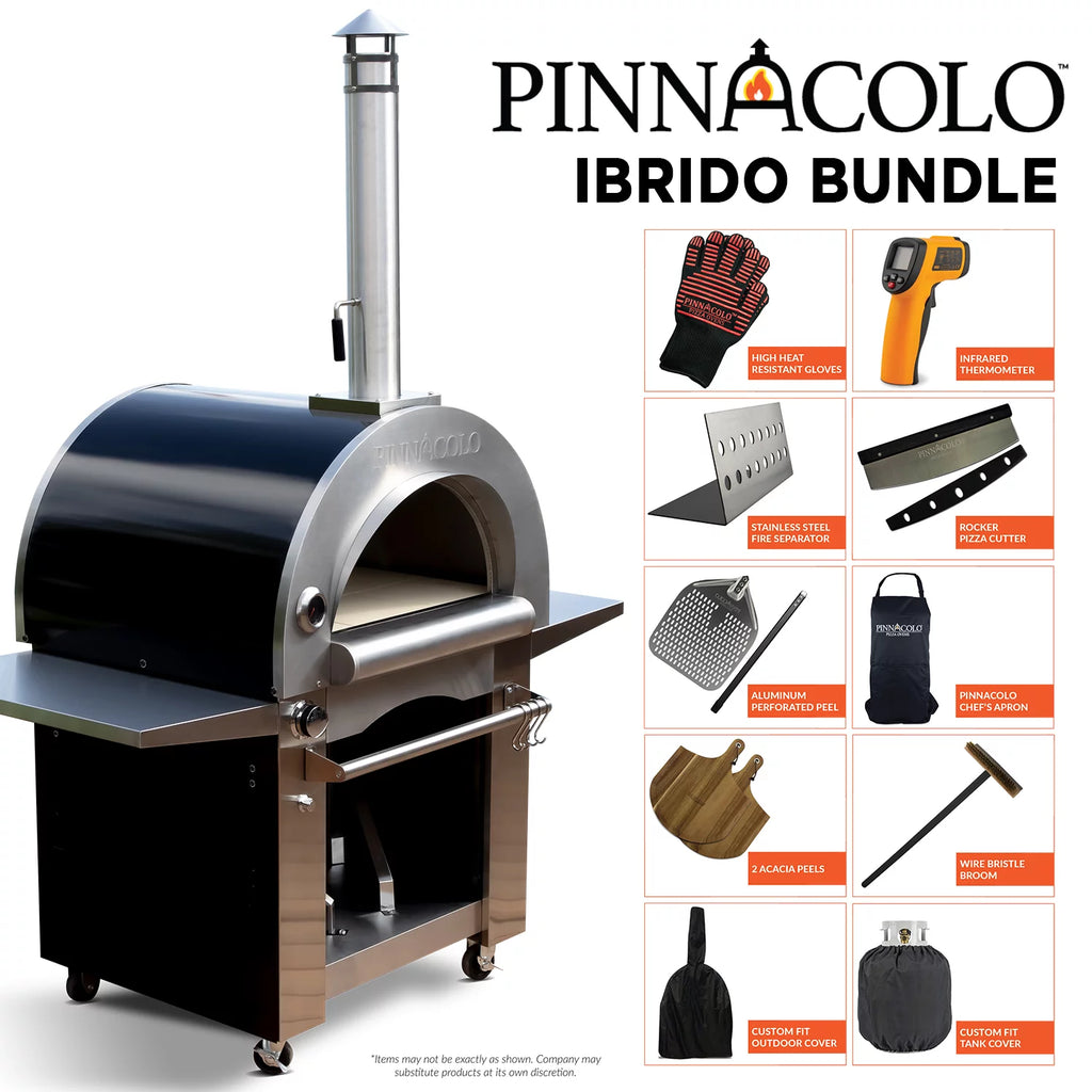 Wood GAS Pizza Oven with Accessories F259868