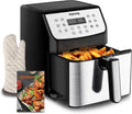 5.8QT 1700W Double Basket Air Fryer J76538