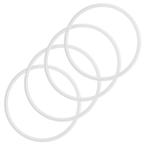 4 pack White Silicone Lid Gaskets Seals for Tumblers W190581