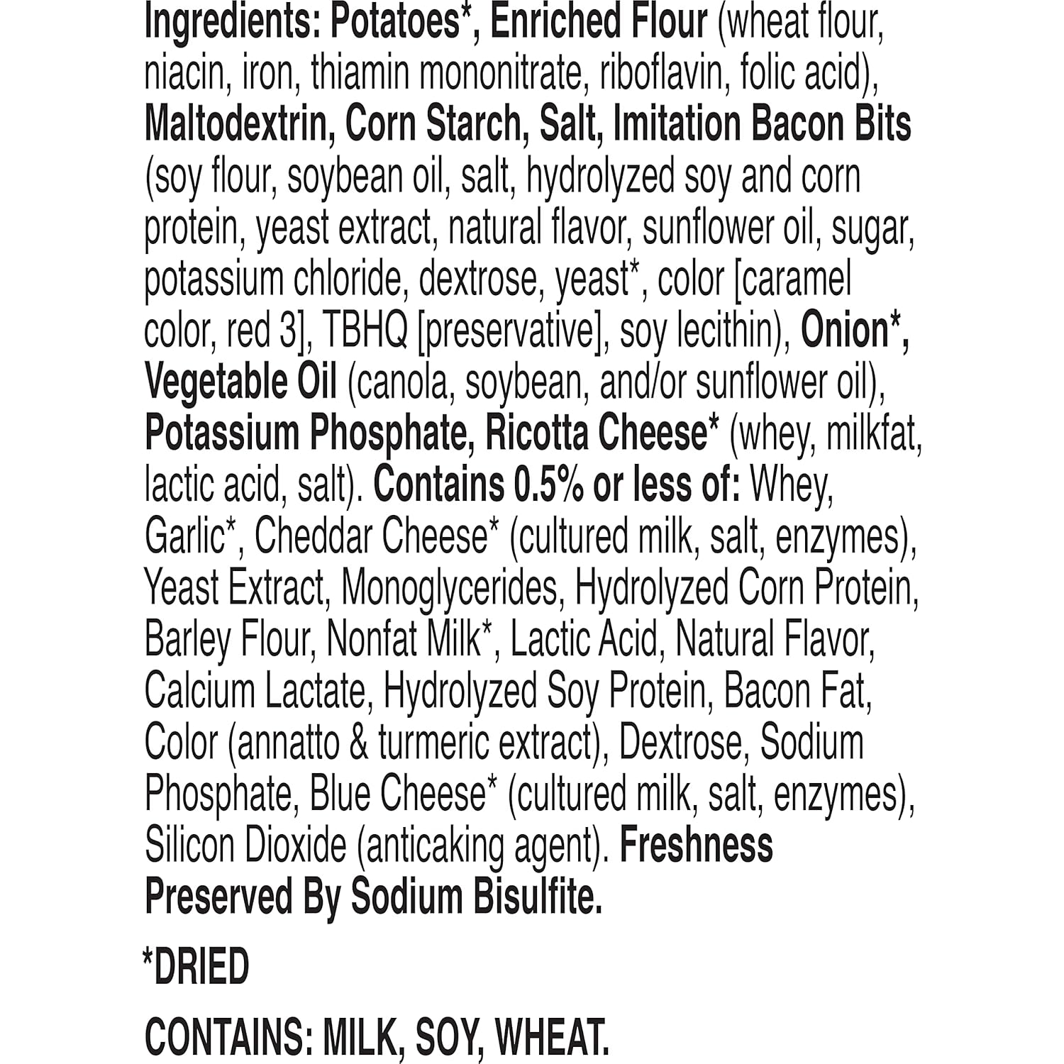 Cheddar and Bacon Potatoes, 5.1 oz (Pack of 12) O8695