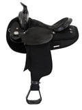 Black 17 Western Saddle O3339