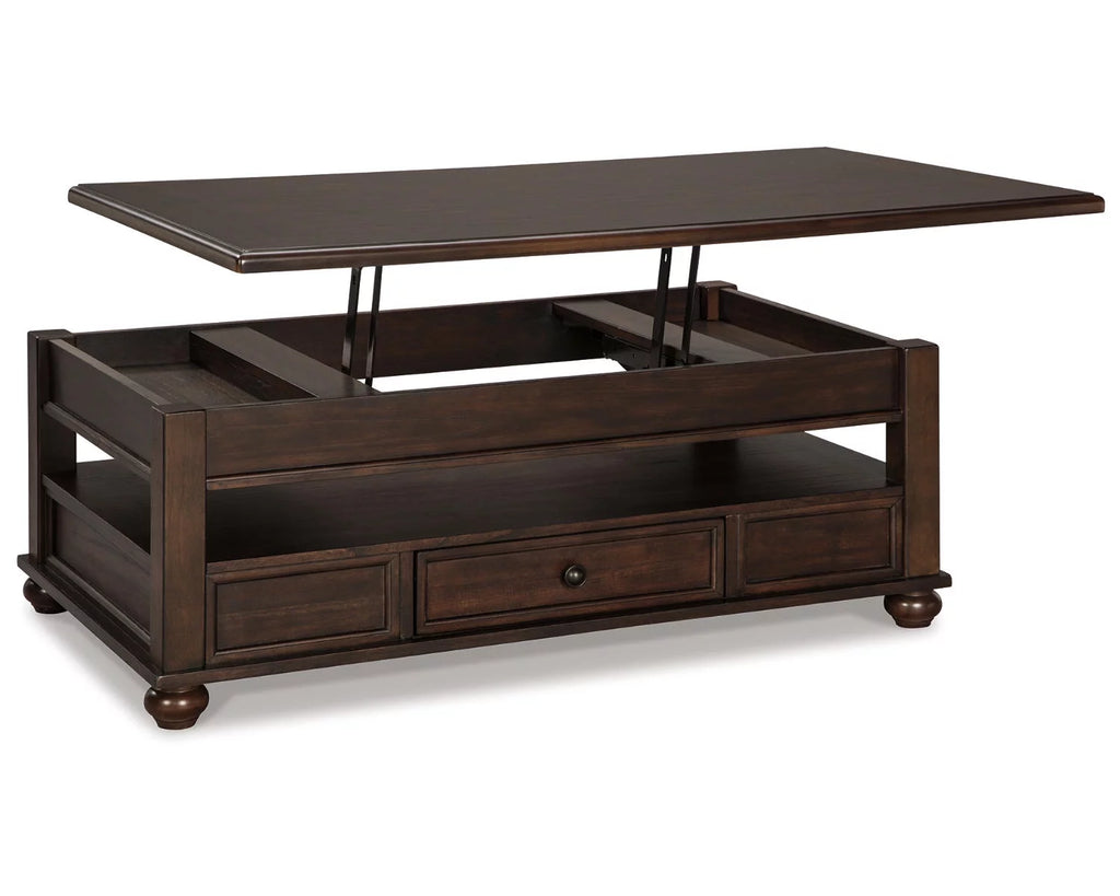 Dark Brown Coffee Table with Lift Top M531