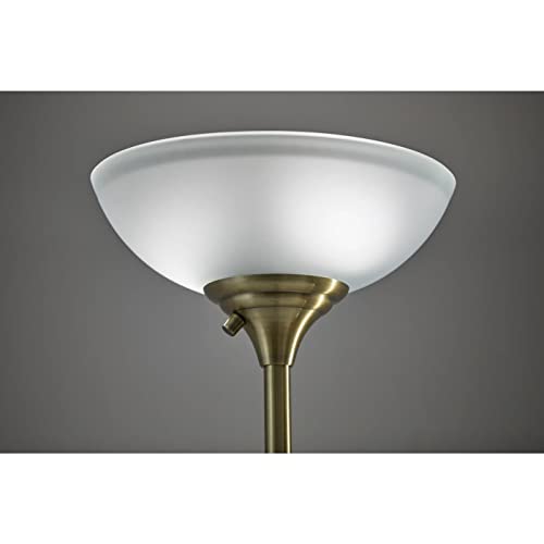Black Torchiere Lamp G63178