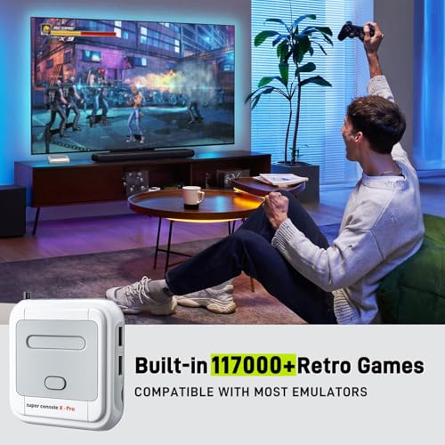 Retro Game Console with 2 Wireless Controllers Q762