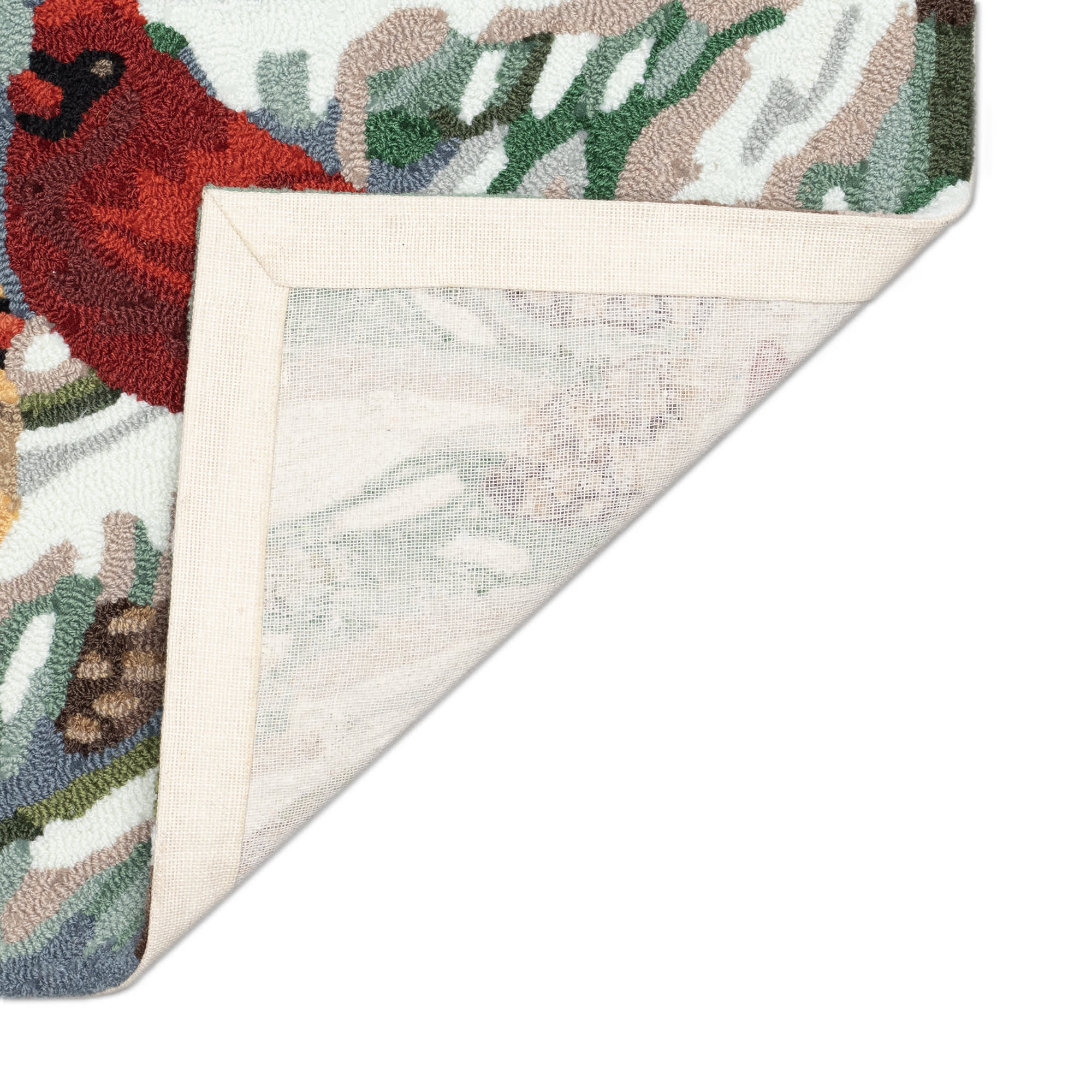 Frontporch Cardinal Christmas Day Indoor Outdoor Mat