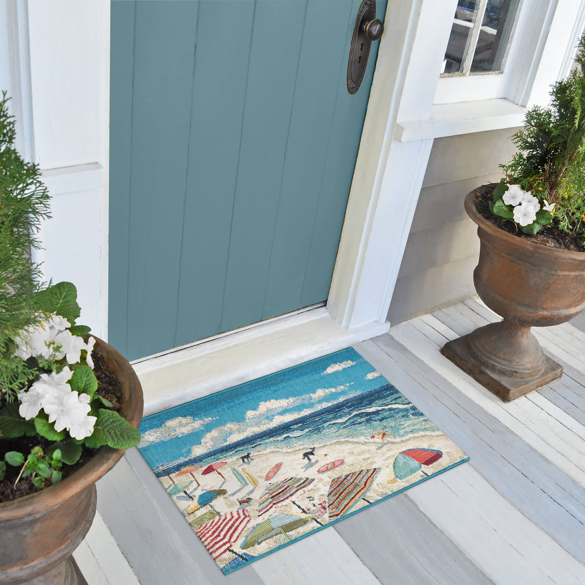 Esencia Dog Beach Indoor Outdoor Mat