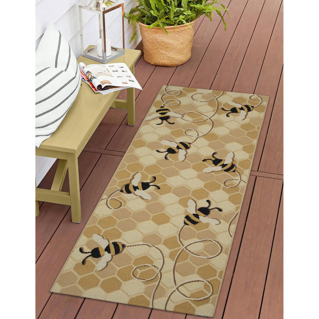 Esencia Bee Free Indoor Outdoor Mat