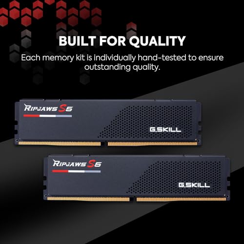 DDR5 RAM 32GB (2x16GB) 5600MT/s CL46-45-45-89 Matte Black Desktop Computer Memory H278407