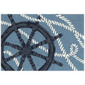Frontporch Captain's Wheel Indoor Outdoor Mat