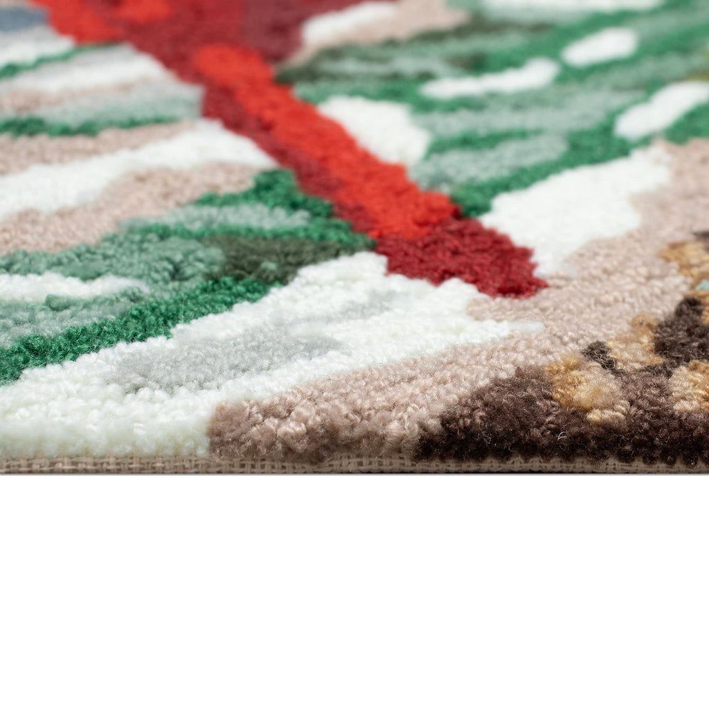 Frontporch Cardinal Christmas Day Indoor Outdoor Mat