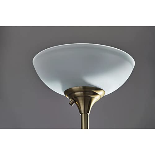 Black Torchiere Lamp G63178