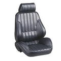 Black Vinyl Right Recliner Seat J144203