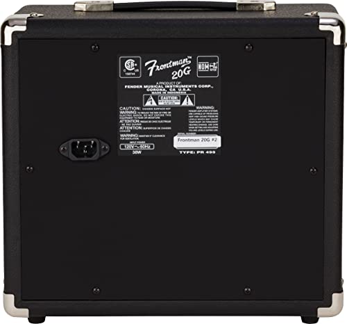 Black Guitar Combo Amplifier W543