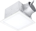 White Exhaust Fan with LED Light, 80/110 CFM C640408